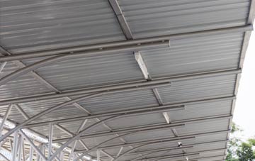 installing Pen Allt metal roofing